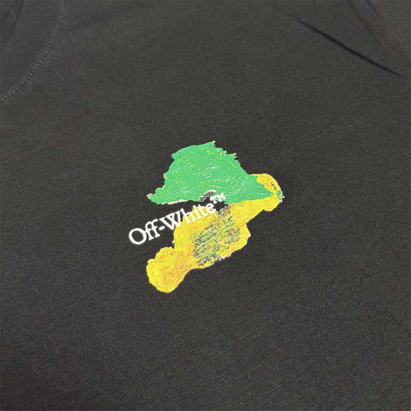 Off White, Men's T-Shirt, Black