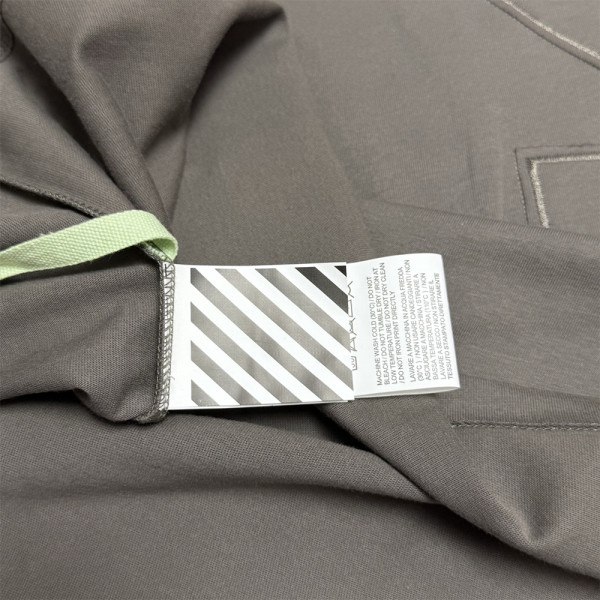 Off White, Men's T-Shirt, Grey