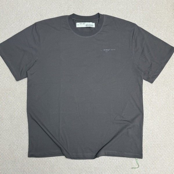 Off White, Men's T-Shirt, Grey