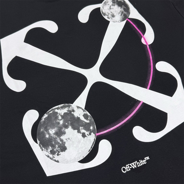 Off White, Men's T-Shirt, Black