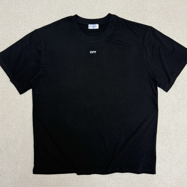 Off White, Men's T-Shirt, Black