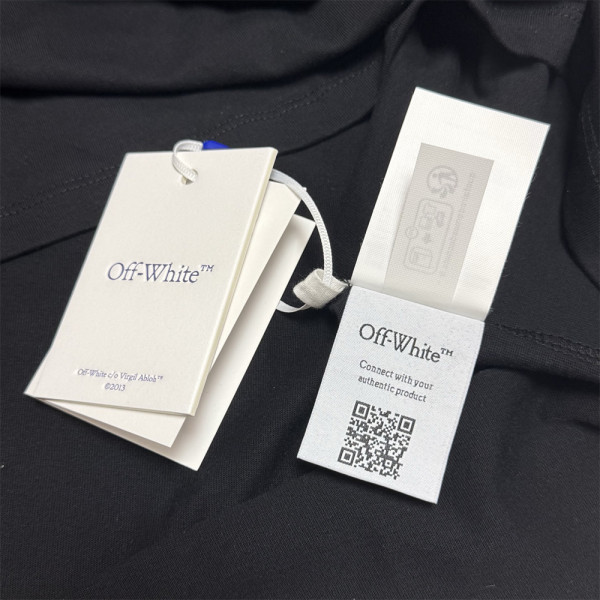 Off White, Men's T-Shirt, Black