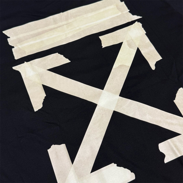 Off White, Men's T-Shirt, Black