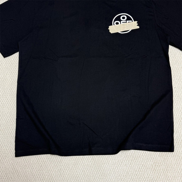 Off White, Men's T-Shirt, Black