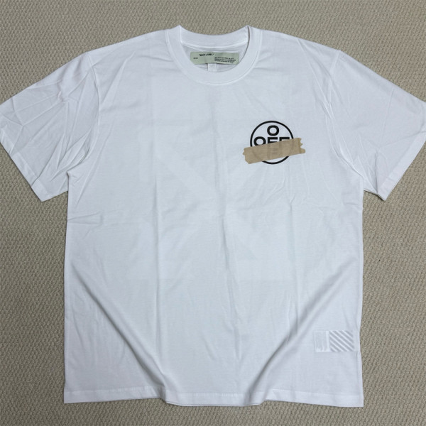 Off White, Men's T-Shirt, White