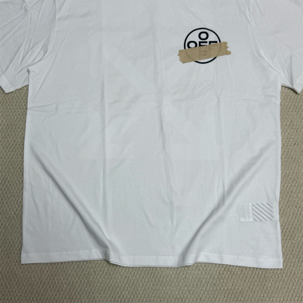Off White, Men's T-Shirt, White