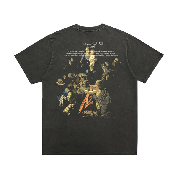 Off White, Men's T-Shirt, Black