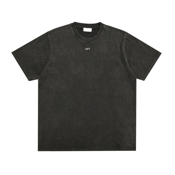 Off White, Men's T-Shirt, Black