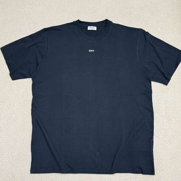 Off White, Men's T-Shirt, Black