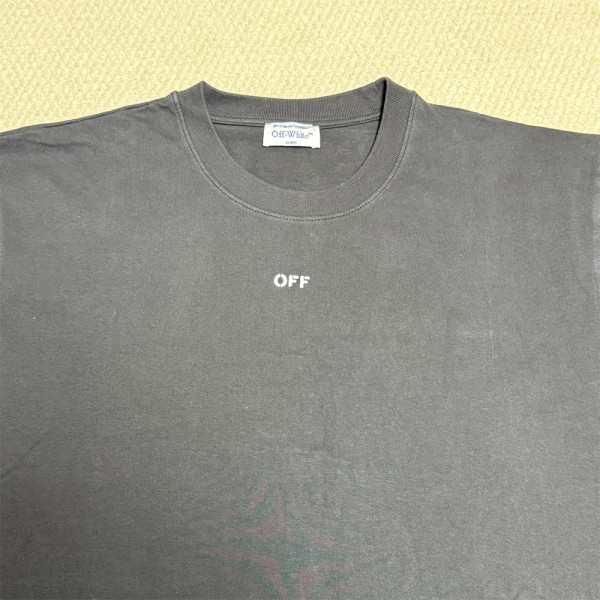 Off White, Men's T-Shirt, Black
