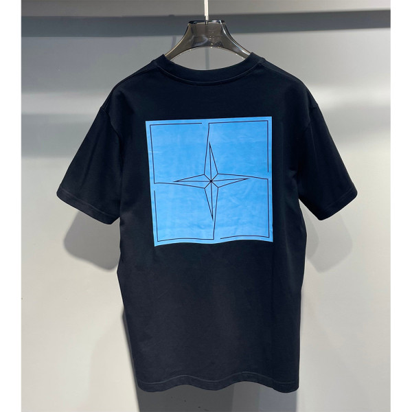 Stone Island, Men's T-Shirt, Black