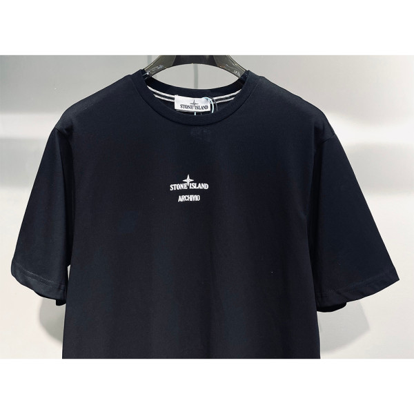 Stone Island, Men's T-Shirt, Black