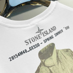 Stone Island, Men's T-Shirt, White