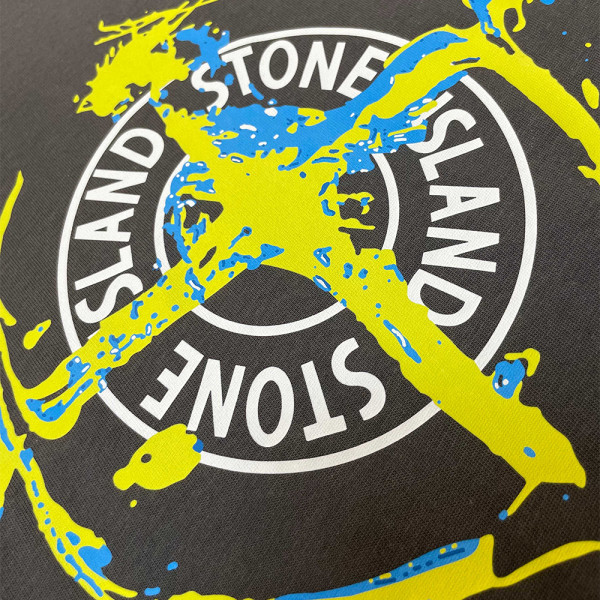 Stone Island, Men's T-Shirt, Grey