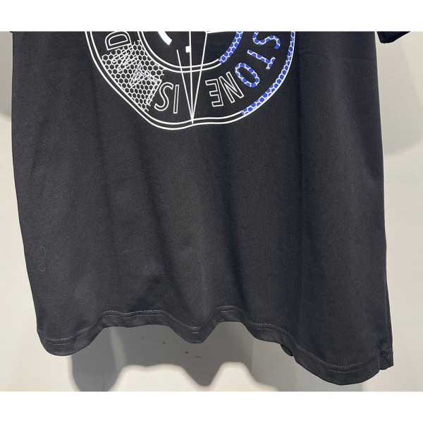 Stone Island, Men's T-Shirt, Black