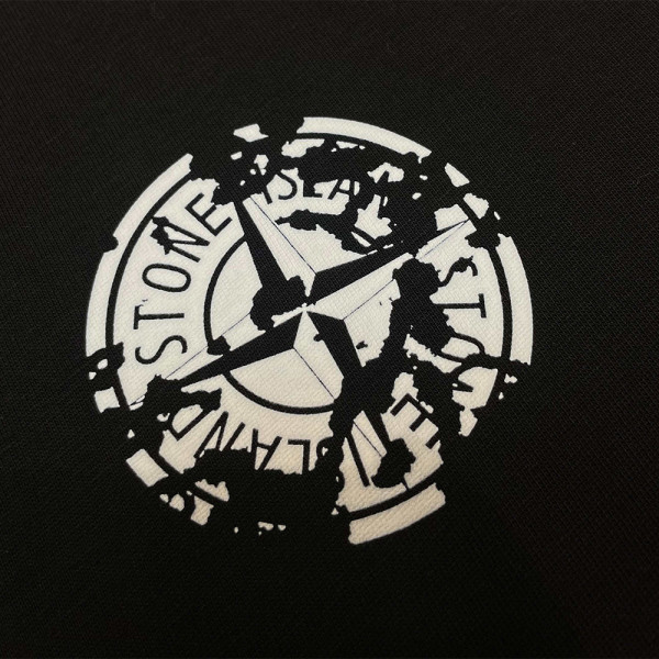Stone Island, Men's T-Shirt, Black