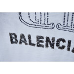 Balenciaga, Men's T-Shirt, White