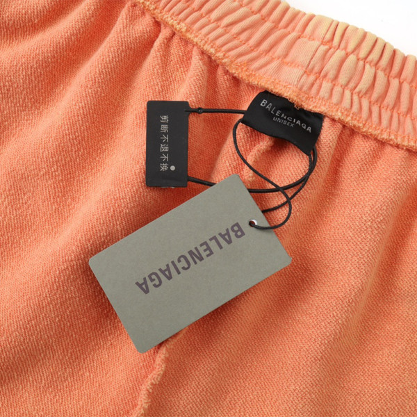 Balenciaga, Men's Short, Orange