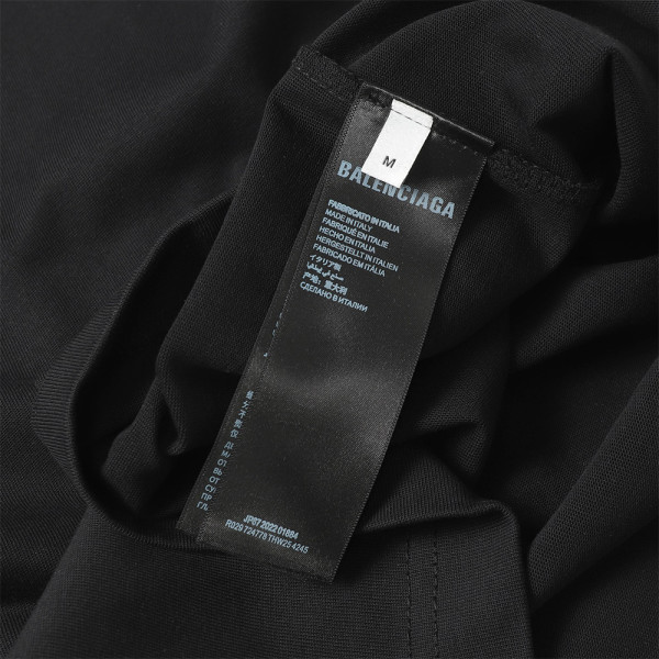 Balenciaga, Men's T-Shirt, Black