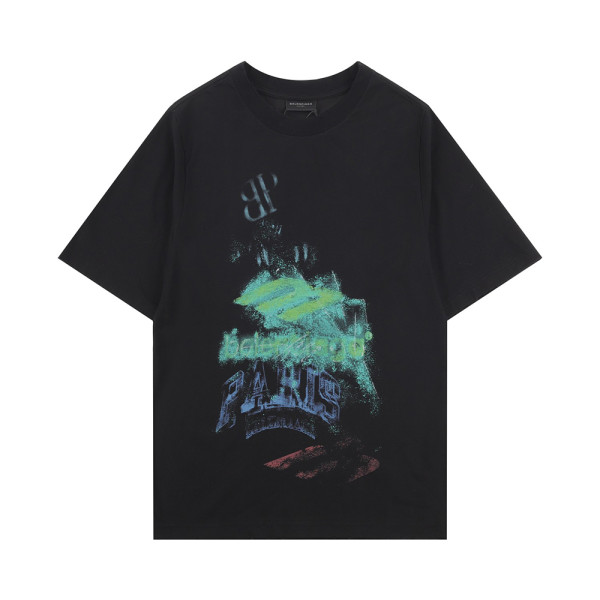 Balenciaga, Men's T-Shirt, Black