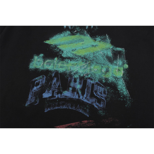 Balenciaga, Men's T-Shirt, Black
