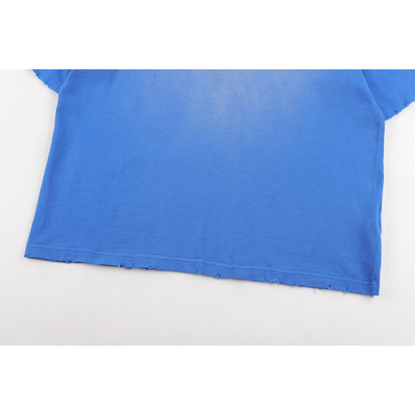 Balenciaga, Men's T-Shirt, Blue
