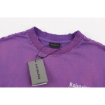 Balenciaga, Men's T-Shirt, Purple