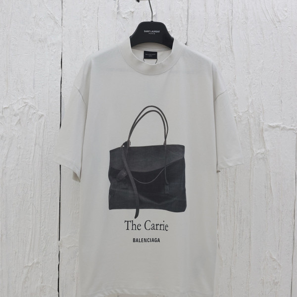 Balenciaga, Men's T-Shirt, White