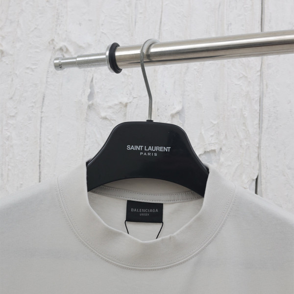 Balenciaga, Men's T-Shirt, White