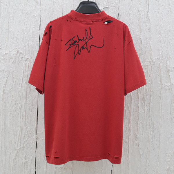 Balenciaga, Men's T-Shirt, Red