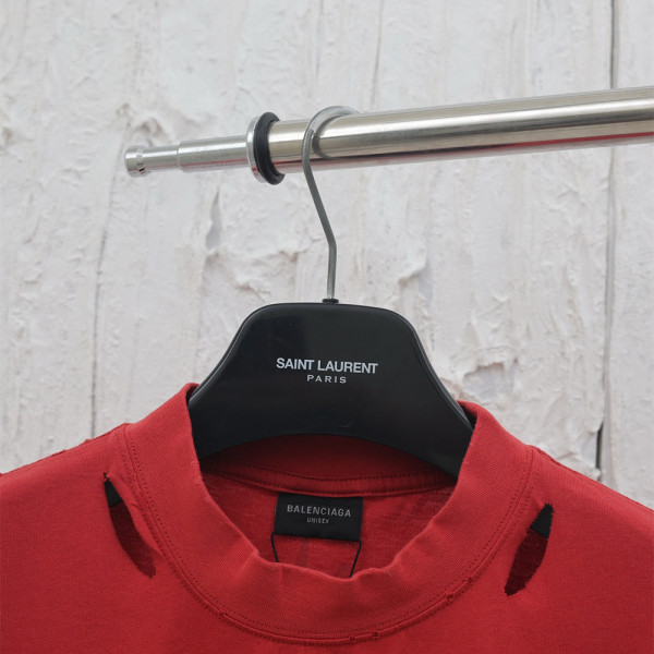 Balenciaga, Men's T-Shirt, Red