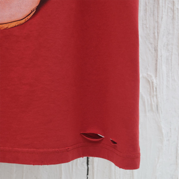 Balenciaga, Men's T-Shirt, Red
