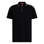Burberry, Men's Polo, Black