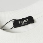 Fendi, Men's T-Shirt, White