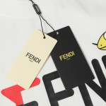 Fendi, Men's T-Shirt, White