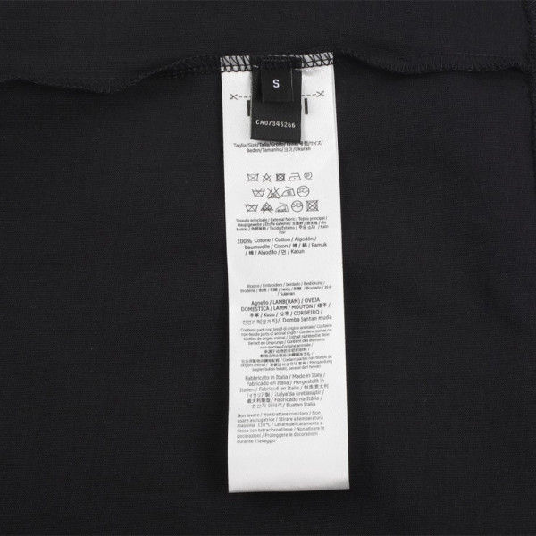 Fendi, Men's T-Shirt, Black