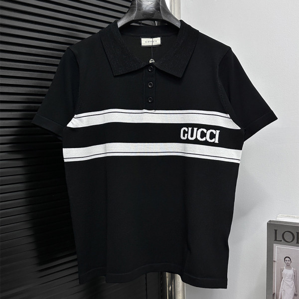 Gucci, Men's Polo, Black