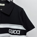 Gucci, Men's Polo, Black
