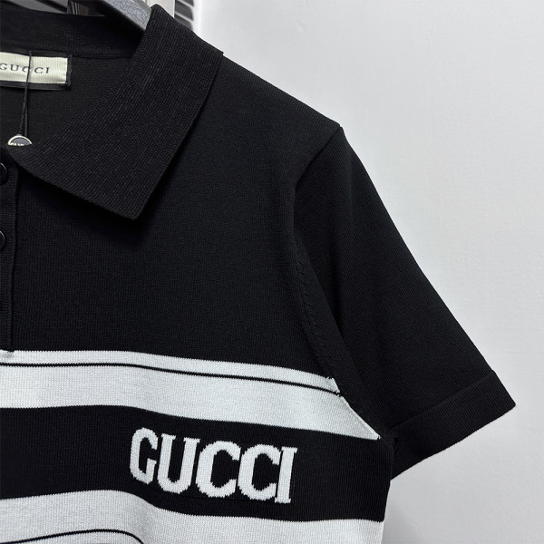 Gucci, Men's Polo, Black