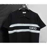 Gucci, Men's Polo, Black