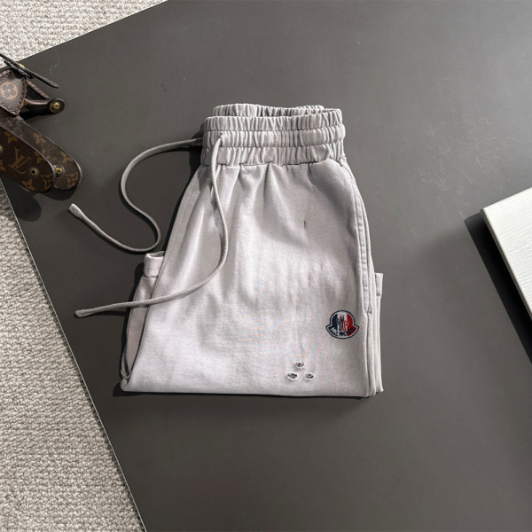 Moncler, Men's Short, Grey