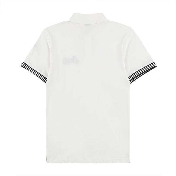 Moncler, Men's Polo, White