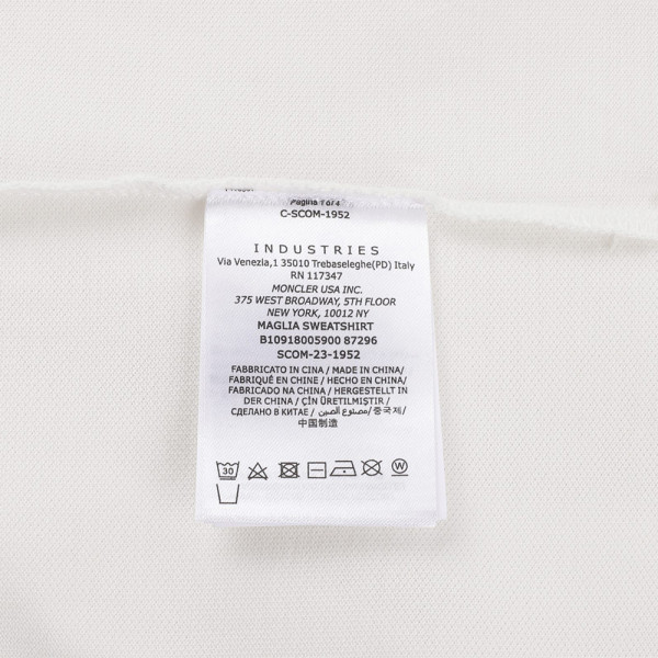 Moncler, Men's Polo, White