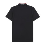 Moncler, Men's Polo, Black
