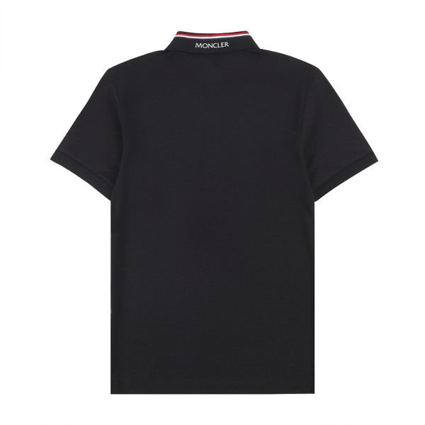 Moncler, Men's Polo, Black