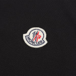Moncler, Men's Polo, Black