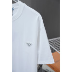 Prada, Men's T-Shirt, White