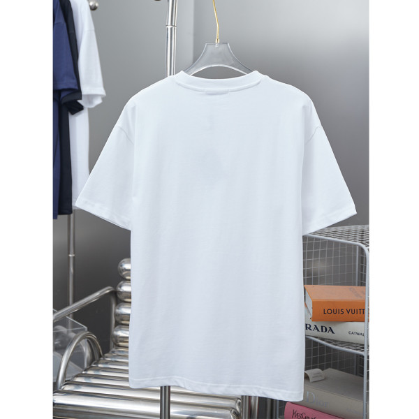 Prada, Men's T-Shirt, White
