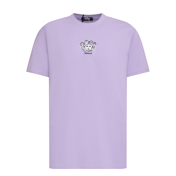 Versace, Men's T-Shirt, Purple