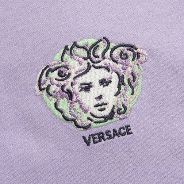Versace, Men's T-Shirt, Purple